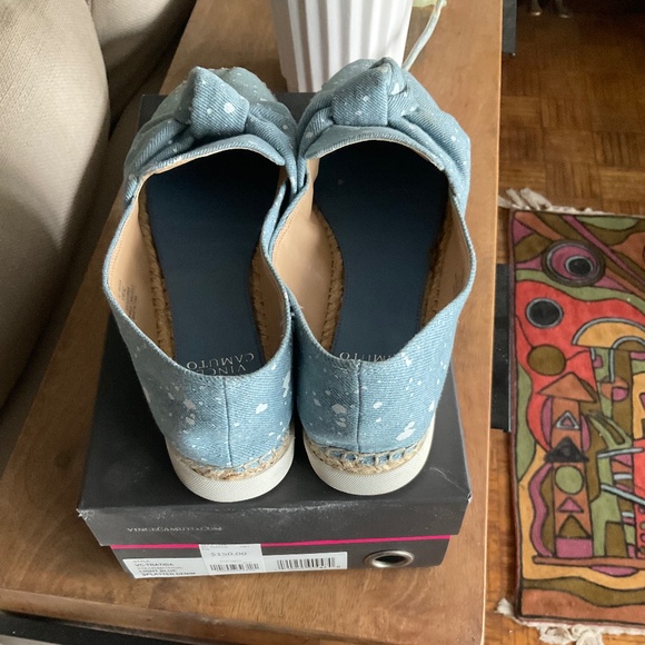 Vince Camuto Denim Espadrille  Size 10 - Picture 3 of 4